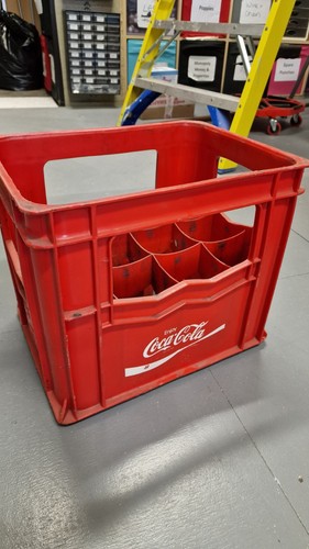 Vintage coca cola red plastic - vintage,