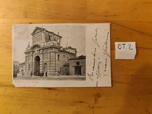 Cartolina bologna porta - bologna,