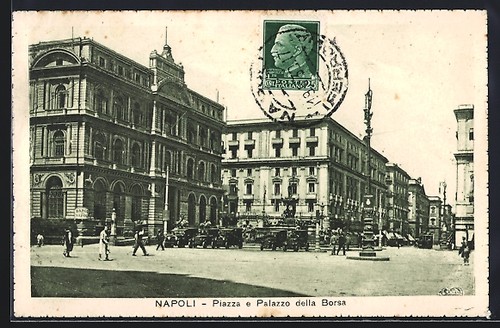 Napoli piazza palazzo - napoli,, della