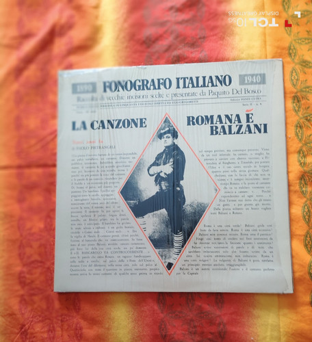 Fonografo italiano la - fonografo,