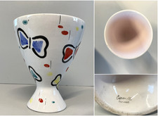 VASO COPPA VINTAGE CERAMICA
