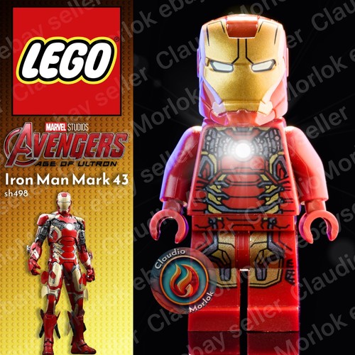 Lego iron man 43 - lego, mk