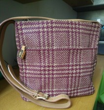 Vintage Borsa Tracolla in Vera Pelle Sportiva Casual brand Brics Made In ITALY 