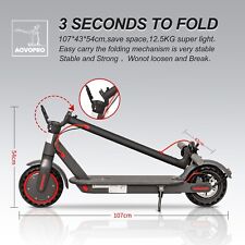 AOVOPRO SCOOTER  Elettrico ADULTI 350W RAGGIO 30KM 25KM/H 10.5AH