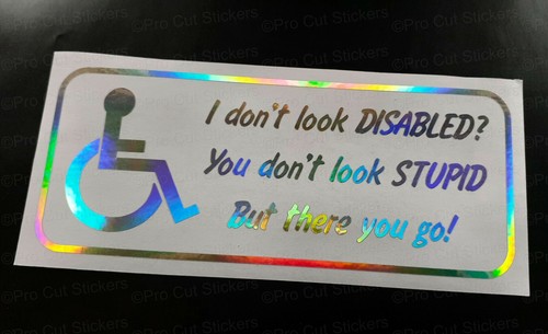 Non guardare disabili - non,