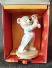 Bing & Grondahl orsetto Victoria 2000 statuina ceramica Copenhagen Teddy Bear