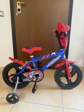 Bicicletta Capitan America - Blu/Rosso Da 3 a 6 Anni