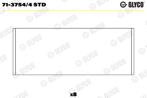 Glyco 3754 std cuscinetto - glyco,