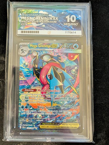 Ace mega greninja ex - 10,