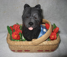 Anche Merrymac Mago di Oz Petigree Pets Toto! Statua in porcellana Baum Family Trust