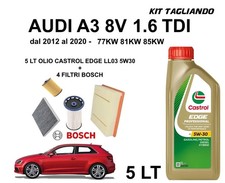 KIT TAGLIANDO OLIO CASTROL