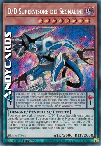 Supervisore dei segnalini - d/d,