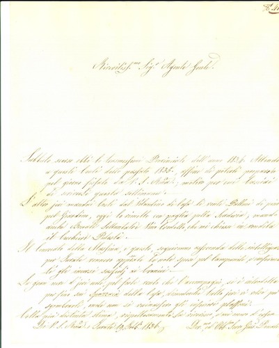 1836 turate invio - invio, di