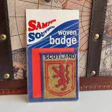 Vintage Patch SCOTLAND Royal