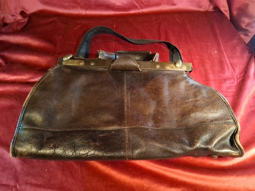 Antica borsa medico pelle - borsa,