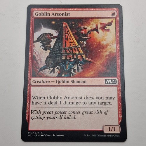 Mtg goblin arsonist 147 - mtg:,