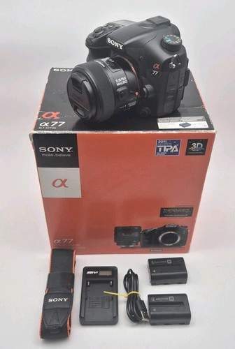 Sony alpha slt a77v fotocamera - sony,