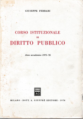 Corso istituzionale diritto - corso,