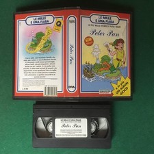 VHS - PETER PAN De Agostini Le Mille e una Fiaba (ITA 1991) Cartone Animato