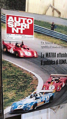 Auto sprint del 1973 la - 13, 1973: