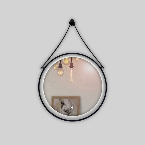 Specchio tondo led - tondo,