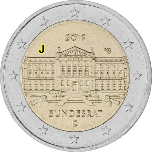 Euro commemorativi germania - 2,