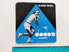 ADESIVO DIADORA CHAMPION BJORN BORG STICKER AUTOCOLLANT AUFKLEBER 80s ORIGINAL