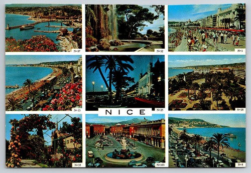 Cartolina multiview nizza - cartolina,