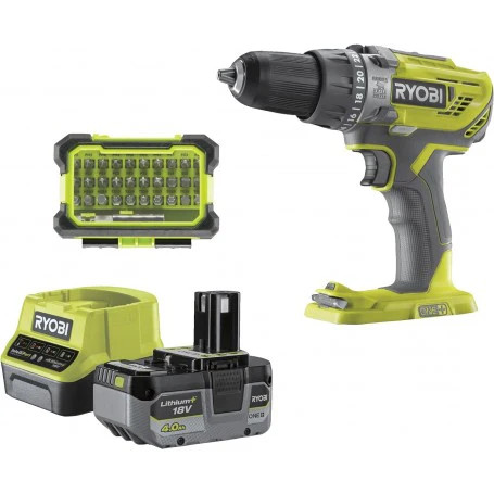 Kit trapano avvitatore - trapano, con