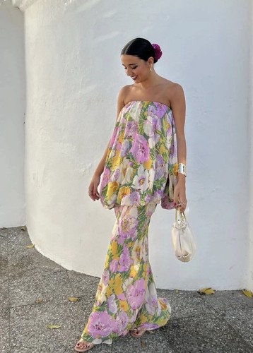Zara abito estivo floreale - abito,