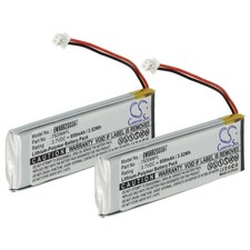 2x Batteria per Midland BT Next, BTFM, BTX1 FM, BTX2, BTX1, BTX2 FM 950mAh