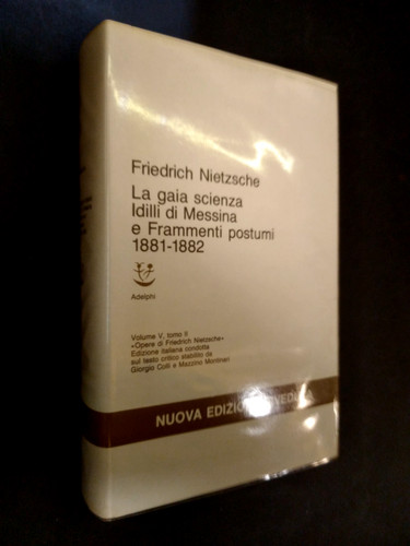 Nietzsche gaia scienza - la,
