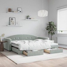 vidaXL Divano Letto Estraibile