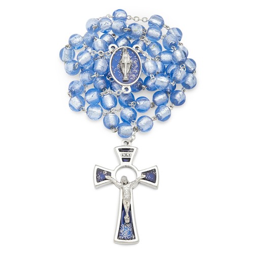 Collana cattolica con perle