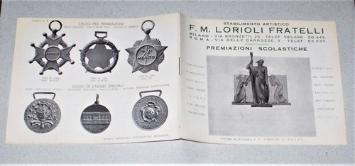 Lorioli fratelli catalogo - f.m.,