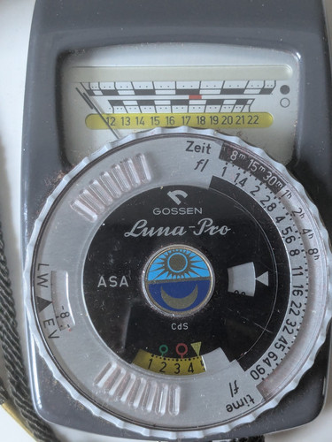 Misuratore luce gossen - misuratore,