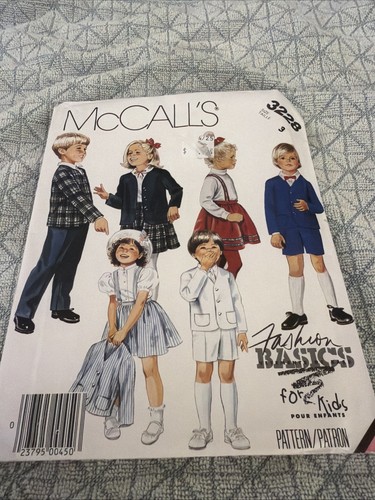 Mccall 3228 taglia - mccall’s, 3