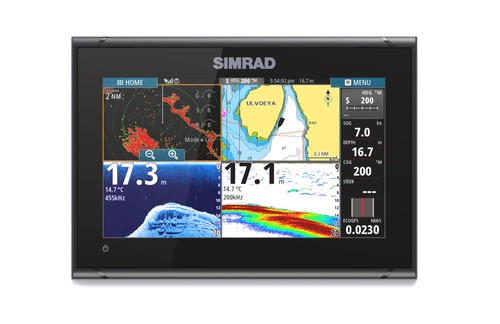 Simrad go9 xse chartplotter - xse,