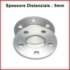 Coppia distanziali spessore 5mm 5x98 58.1 Alfa Romeo 147 156 GT Fiat 500L Tipo