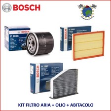 Kit 3 Filtri Tagliando Bosch per OPEL MERIVA A tst #gz