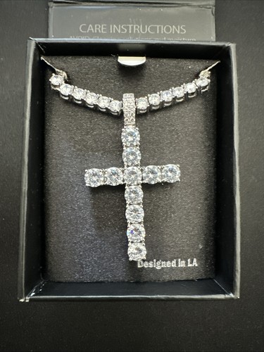 King ice crystal cross - crystal, and