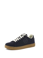 Sneakers stringate uomo blu