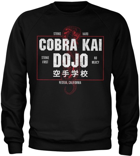 Felpa cobra kai dojo - kai, nera