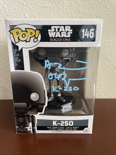 Funko pop star - pop, firmato