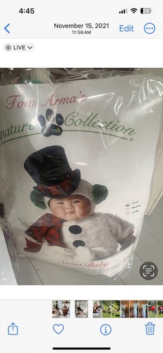 Costume pupazzo neve tom - costume,