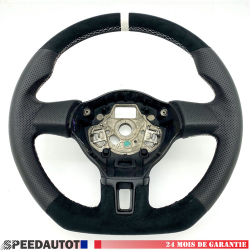 Volant aplati noir - noir,