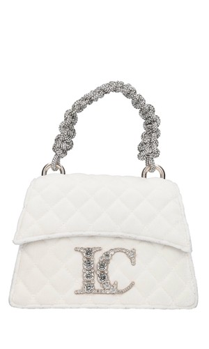Night mini hand bag velvet - hand,