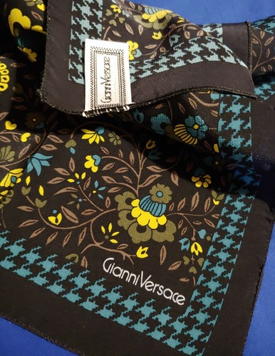 Foulard pochette silk vintage - foulard,