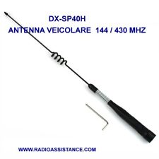 DX-SB-40H D-ORIGINAL  ANTENNA VEICOLARE  BIBANDA 144 - 430 MHZ NERA