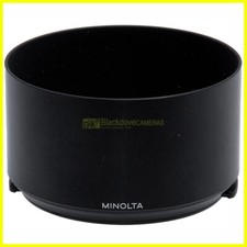 Paraluce Minolta per obiettivo zoom AF 70/210mm. f4. Parasole. Genuine lens hood